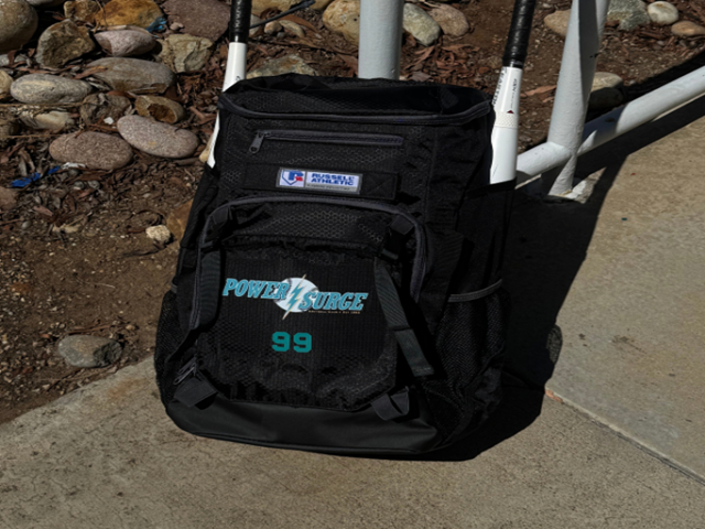 Power Surge Player Back Pack Bat Bag