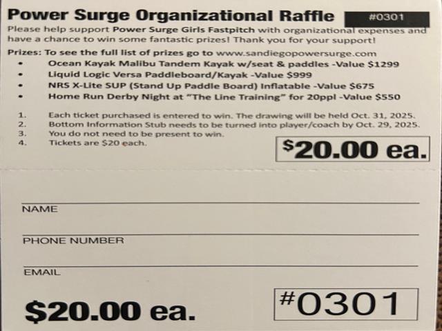 Raffle Ticket